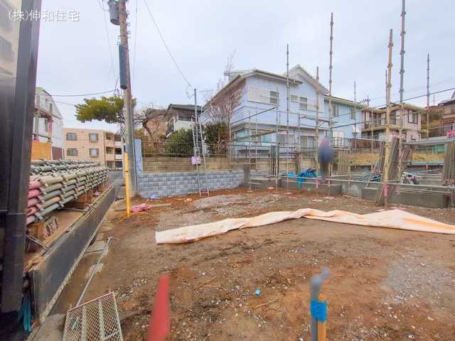 千葉県千葉市花見川区朝日ケ丘4丁目の新築戸建て基礎写真 2025年3月3日撮影