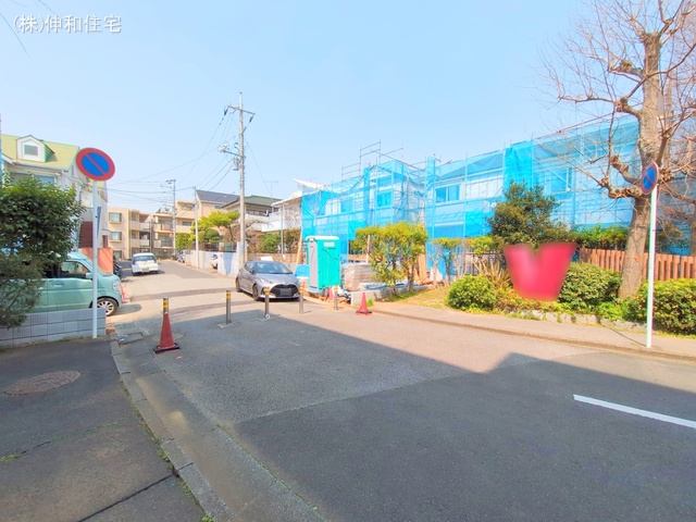 千葉県千葉市花見川区朝日ケ丘4丁目の新築戸建てシート写真 2025年3月25日撮影