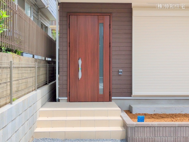 千葉県千葉市花見川区朝日ケ丘4丁目の新築戸建て完成写真 2025年6月8日撮影