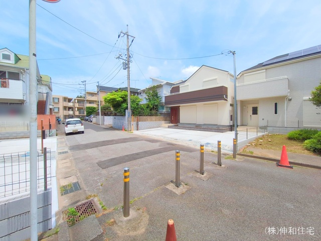 千葉県千葉市花見川区朝日ケ丘4丁目の新築戸建て完成写真 2025年6月8日撮影