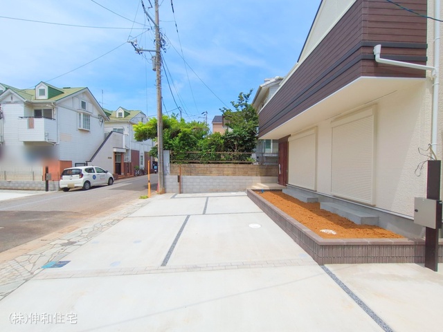 千葉県千葉市花見川区朝日ケ丘4丁目の新築戸建て完成写真 2025年6月8日撮影