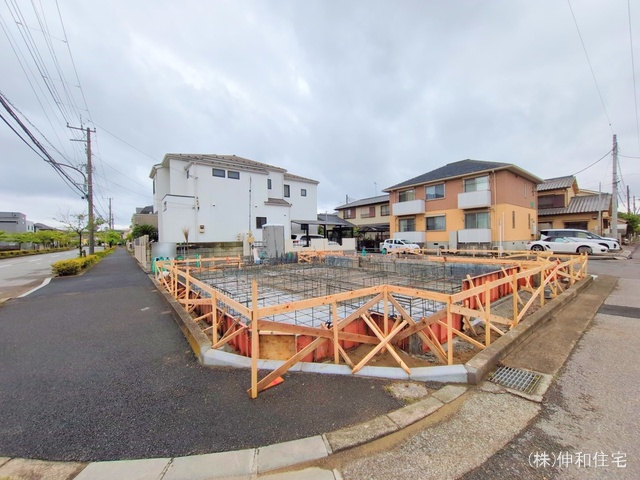 千葉県千葉市美浜区幕張西6丁目の新築戸建て基礎写真 2025年5月11日撮影