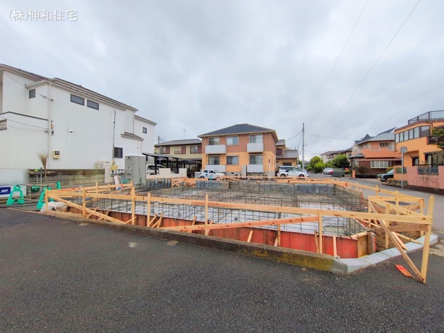 千葉県千葉市美浜区幕張西6丁目の新築戸建て基礎写真 2025年5月11日撮影