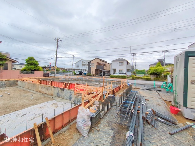 千葉県千葉市美浜区幕張西6丁目の新築戸建て基礎写真 2025年5月11日撮影