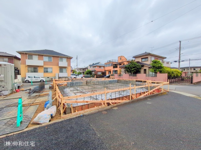 千葉県千葉市美浜区幕張西6丁目の新築戸建て基礎写真 2025年5月11日撮影