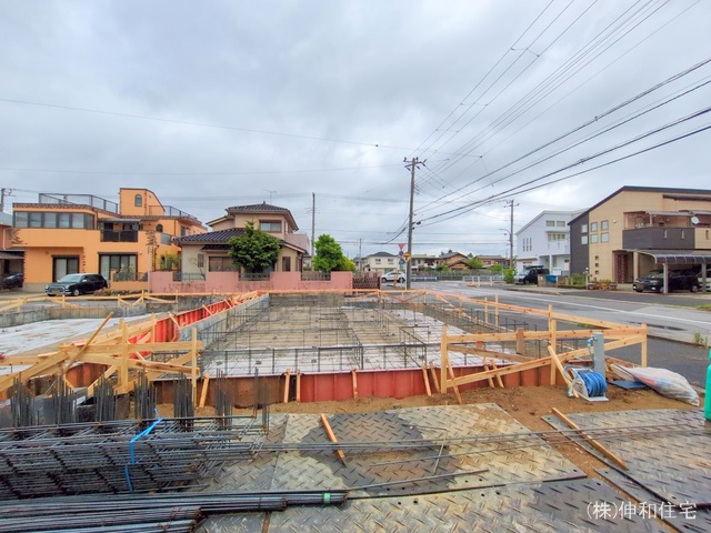 千葉県千葉市美浜区幕張西6丁目の新築戸建て基礎写真 2025年5月11日撮影