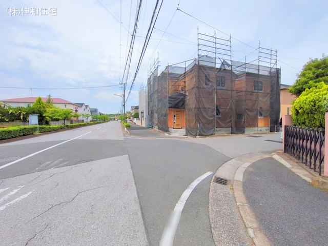 千葉県千葉市美浜区幕張西6丁目の新築戸建て上棟写真 2025年6月8日撮影