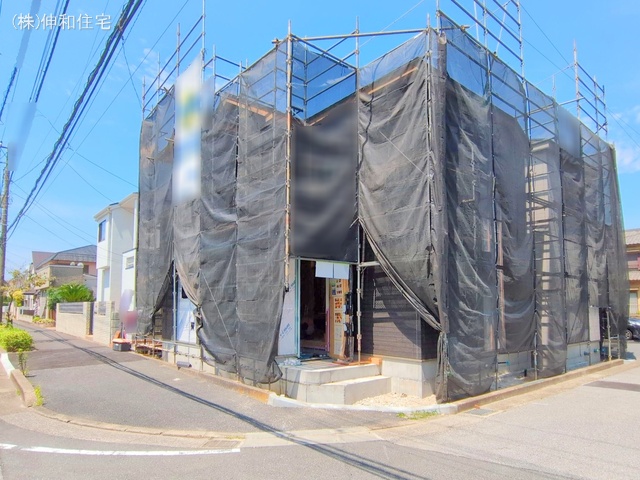 千葉県千葉市美浜区幕張西6丁目の新築戸建てシート写真 2025年6月29日撮影