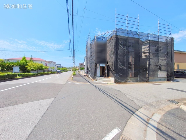 千葉県千葉市美浜区幕張西6丁目の新築戸建てシート写真 2025年6月29日撮影
