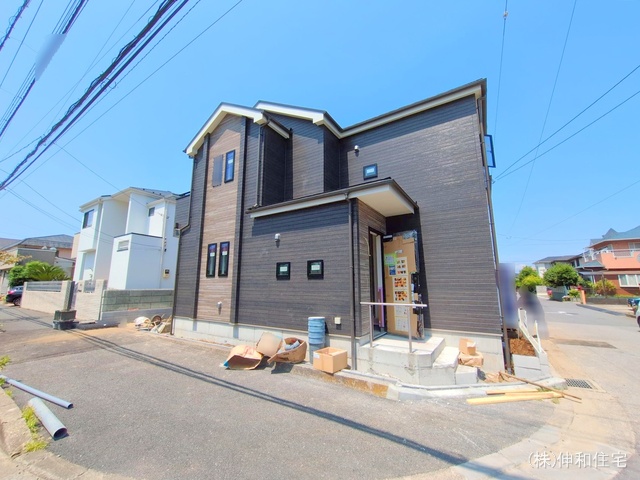 千葉県千葉市美浜区幕張西6丁目の新築戸建て外構写真 2025年7月22日撮影