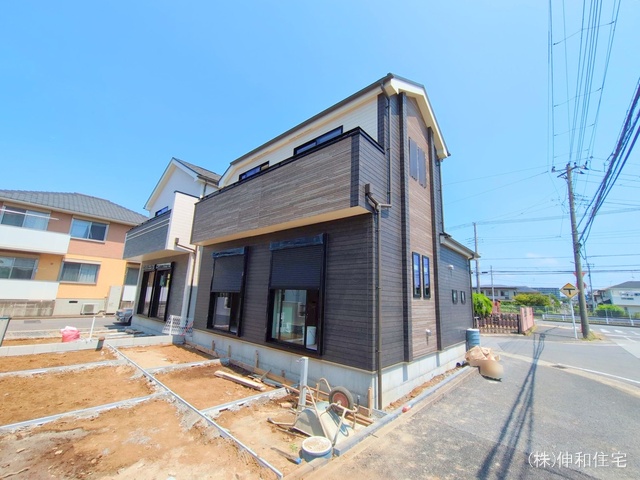 千葉県千葉市美浜区幕張西6丁目の新築戸建て外構写真 2025年7月22日撮影