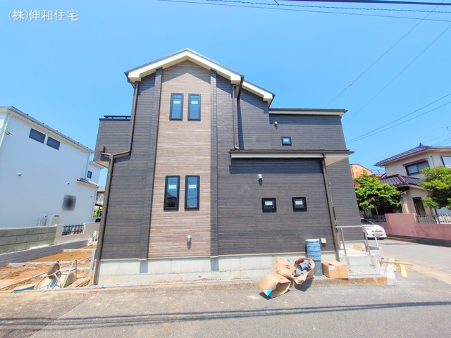 千葉県千葉市美浜区幕張西6丁目の新築戸建て外構写真 2025年7月22日撮影