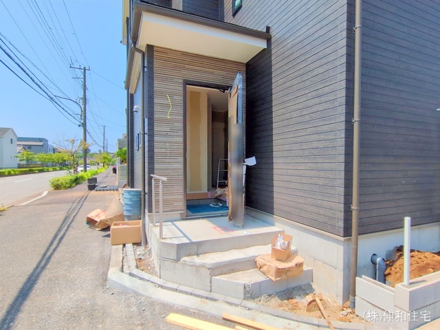 千葉県千葉市美浜区幕張西6丁目の新築戸建て外構写真 2025年7月22日撮影