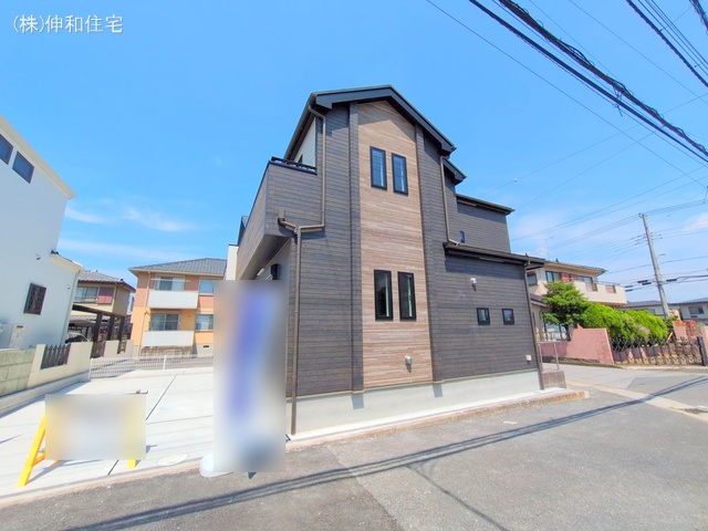 千葉県千葉市美浜区幕張西6丁目の新築戸建て完成写真 2025年8月20日撮影