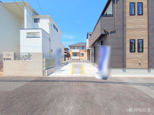 千葉県千葉市美浜区幕張西6丁目の新築戸建て完成写真 2025年8月20日撮影