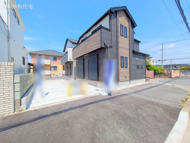 千葉県千葉市美浜区幕張西6丁目の新築戸建て完成写真 2025年8月20日撮影