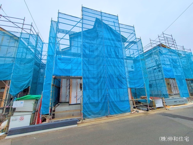 千葉県千葉市花見川区瑞穂3丁目の新築戸建てシート写真 2025年5月26日撮影