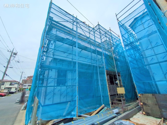 千葉県千葉市花見川区瑞穂3丁目の新築戸建てシート写真 2025年5月26日撮影