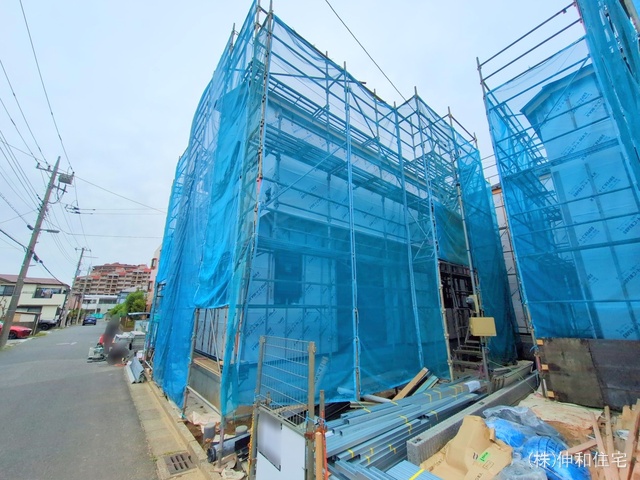 千葉県千葉市花見川区瑞穂3丁目の新築戸建てシート写真 2025年5月26日撮影