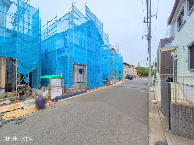 千葉県千葉市花見川区瑞穂3丁目の新築戸建てシート写真 2025年5月26日撮影