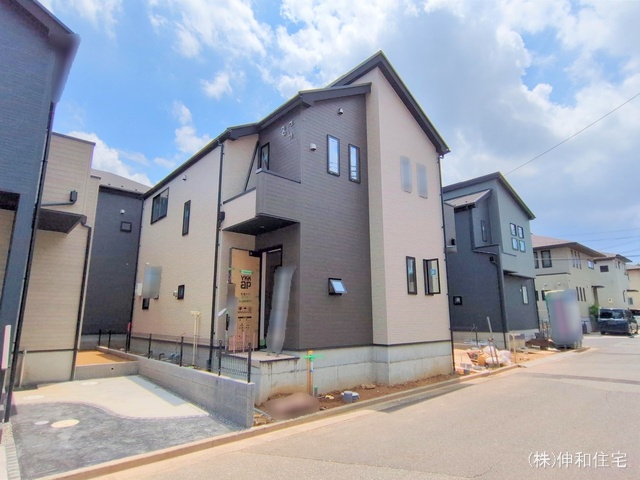 千葉県千葉市花見川区瑞穂3丁目の新築戸建て外構写真 2025年6月26日撮影