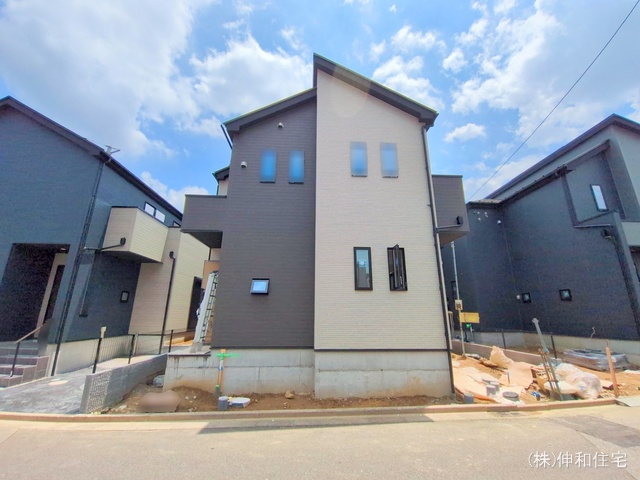千葉県千葉市花見川区瑞穂3丁目の新築戸建て外構写真 2025年6月26日撮影