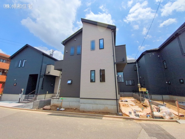 千葉県千葉市花見川区瑞穂3丁目の新築戸建て外構写真 2025年6月26日撮影