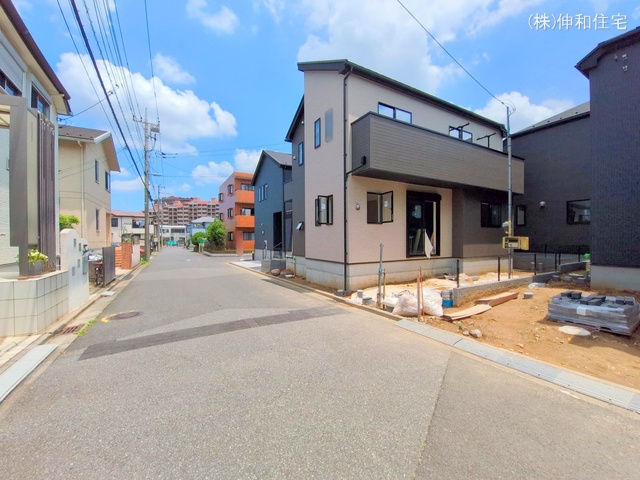 千葉県千葉市花見川区瑞穂3丁目の新築戸建て外構写真 2025年6月26日撮影