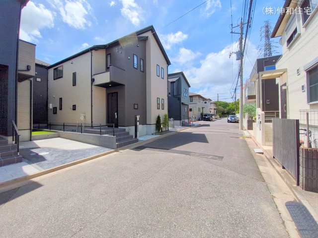 千葉県千葉市花見川区瑞穂3丁目の新築戸建て完成写真 2025年7月16日撮影