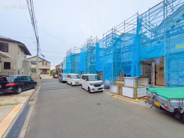 千葉県千葉市花見川区瑞穂3丁目の新築戸建てシート写真 2025年5月26日撮影