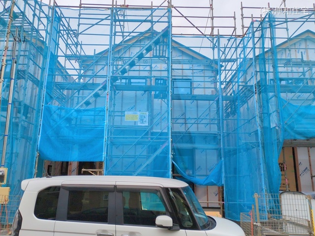 千葉県千葉市花見川区瑞穂3丁目の新築戸建てシート写真 2025年5月26日撮影