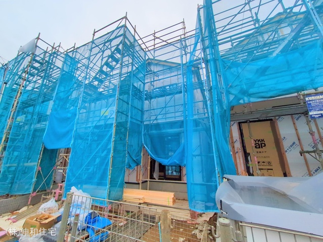 千葉県千葉市花見川区瑞穂3丁目の新築戸建てシート写真 2025年5月26日撮影