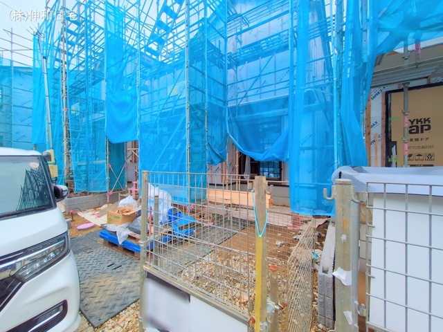 千葉県千葉市花見川区瑞穂3丁目の新築戸建てシート写真 2025年5月26日撮影