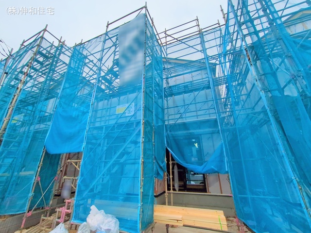 千葉県千葉市花見川区瑞穂3丁目の新築戸建てシート写真 2025年5月26日撮影