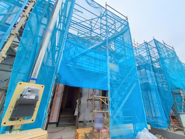 千葉県千葉市花見川区瑞穂3丁目の新築戸建てシート写真 2025年5月26日撮影