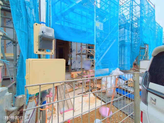 千葉県千葉市花見川区瑞穂3丁目の新築戸建てシート写真 2025年5月26日撮影