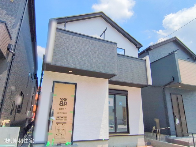 千葉県千葉市花見川区瑞穂3丁目の新築戸建て外構写真 2025年6月26日撮影