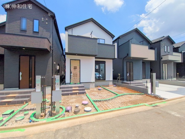 千葉県千葉市花見川区瑞穂3丁目の新築戸建て外構写真 2025年6月26日撮影