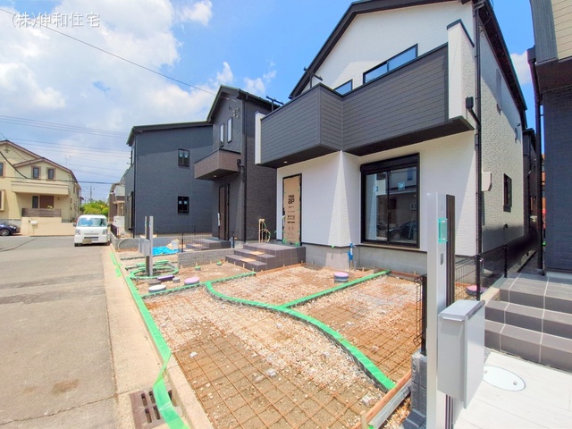 千葉県千葉市花見川区瑞穂3丁目の新築戸建て外構写真 2025年6月26日撮影