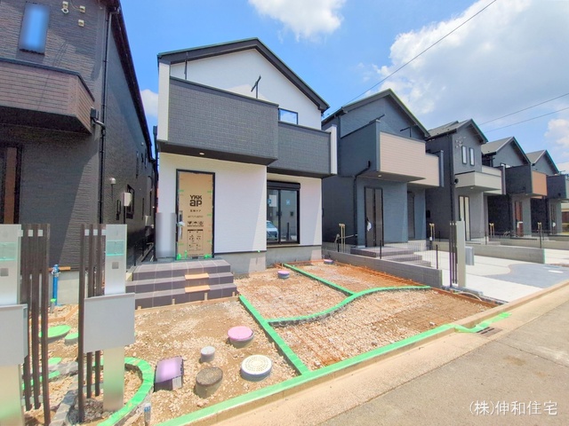 千葉県千葉市花見川区瑞穂3丁目の新築戸建て外構写真 2025年6月26日撮影