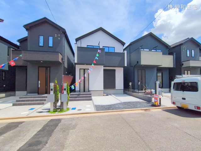 千葉県千葉市花見川区瑞穂3丁目の新築戸建て完成写真 2025年7月16日撮影