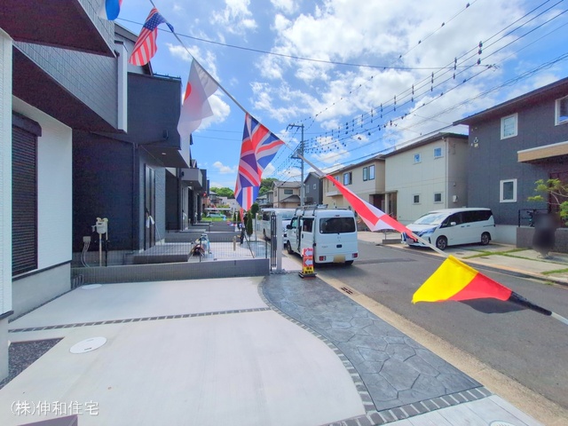千葉県千葉市花見川区瑞穂3丁目の新築戸建て完成写真 2025年7月16日撮影