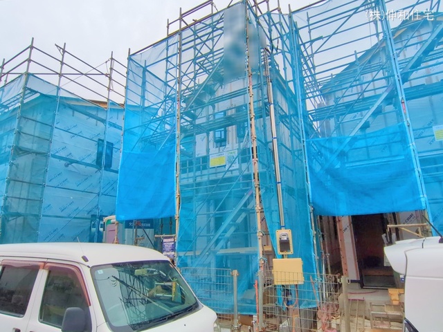 千葉県千葉市花見川区瑞穂3丁目の新築戸建てシート写真 2025年5月26日撮影