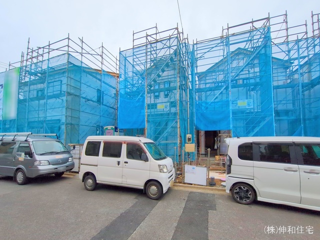 千葉県千葉市花見川区瑞穂3丁目の新築戸建てシート写真 2025年5月26日撮影