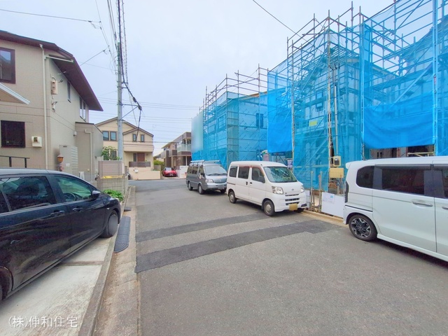 千葉県千葉市花見川区瑞穂3丁目の新築戸建てシート写真 2025年5月26日撮影