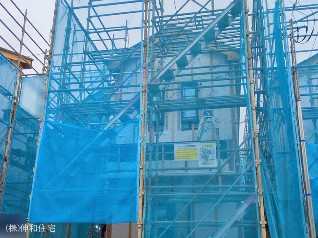 千葉県千葉市花見川区瑞穂3丁目の新築戸建てシート写真 2025年5月26日撮影