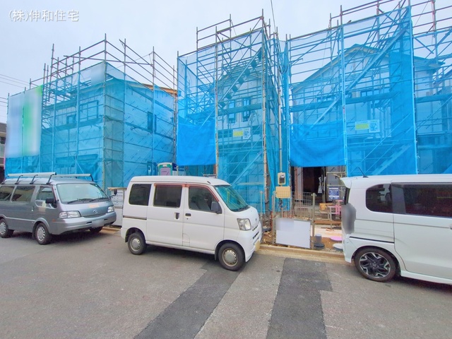 千葉県千葉市花見川区瑞穂3丁目の新築戸建てシート写真 2025年5月26日撮影