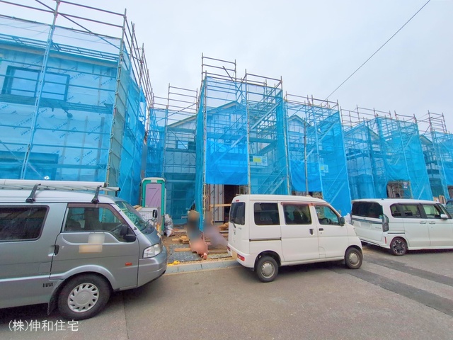 千葉県千葉市花見川区瑞穂3丁目の新築戸建てシート写真 2025年5月26日撮影