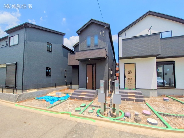 千葉県千葉市花見川区瑞穂3丁目の新築戸建て外構写真 2025年6月26日撮影