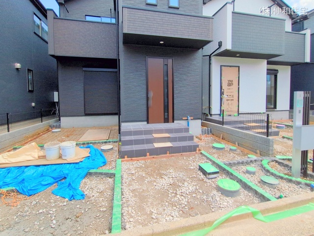 千葉県千葉市花見川区瑞穂3丁目の新築戸建て外構写真 2025年6月26日撮影